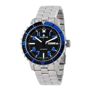 Fortis Marinemaster Day Date Blue